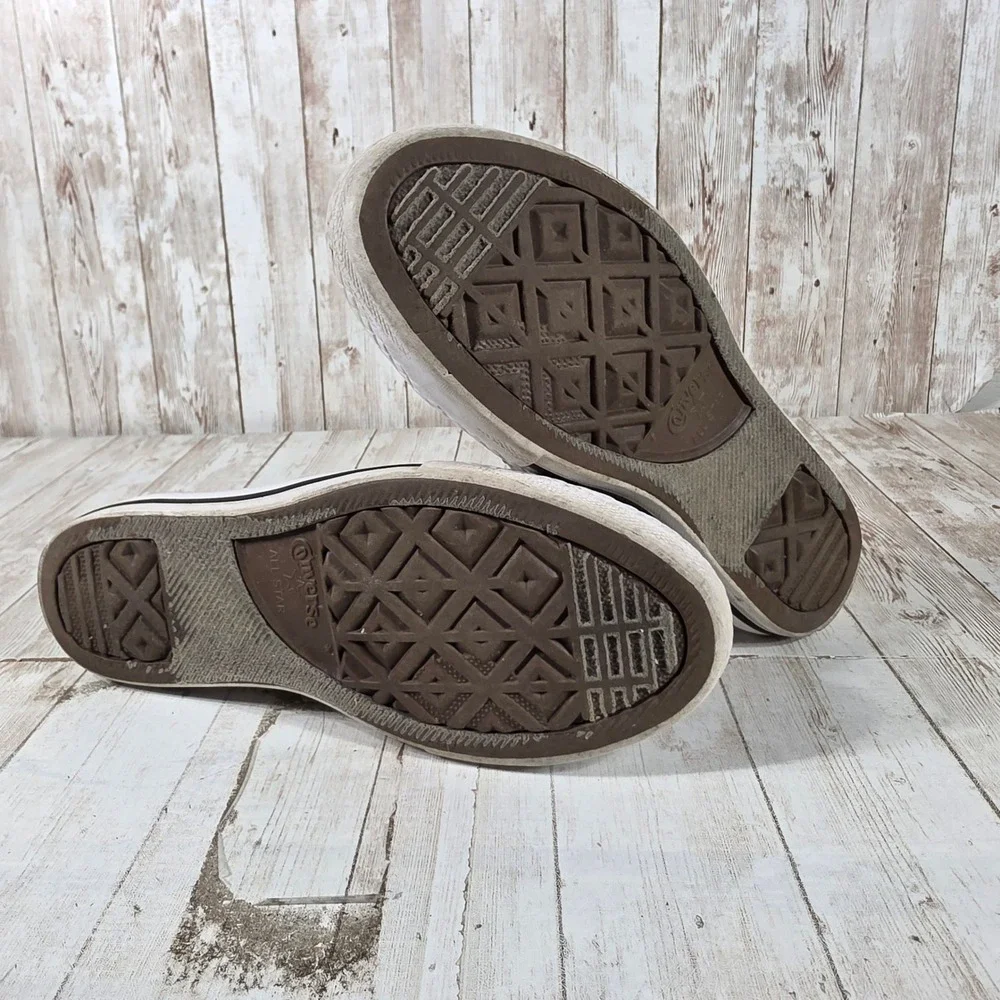 Converse Chuck Taylor All Star Low Top Charcoal Grey Canvas Sneakers 3J235 - Picture 7 of 8